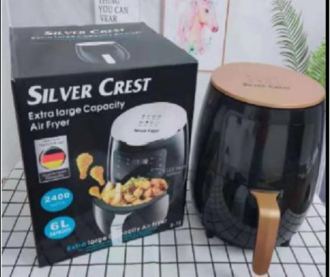 Divine Alliance 5 L Air Fryer, Black - Nonstick