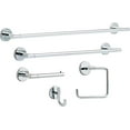 thumbnail image 2 of Delta Faucet Trinsic Towel Ring, Chrome, Bathroom Accessories, 759460, 2 of 2