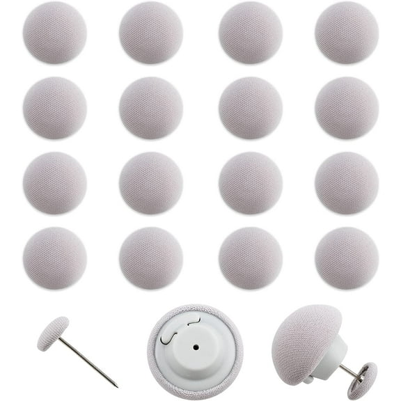 16 Pcs Duvet Clips Quilt Pins Set Bed Sheet Clips Double Sided Pin Fasteners for Quilt Curtains, Gray