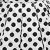 thumbnail image 3 of Jupe Rouge Femme Vinta Plissée à Pois Jupe Mi-Longue Imprimée, 3 of 4