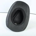 thumbnail image 6 of SRZYMJ Straw Sun Beach Cowboy Hat for Women Short Brim Western Cowgirl Hat, 6 of 6