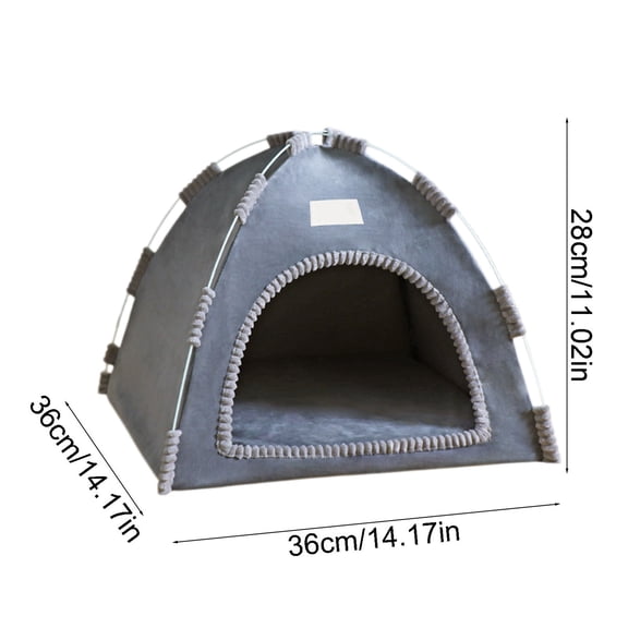 PuSpu Pet Supplies Pet Tent Cats Dogs Bed For Indoor Cats Dogs Bed Cats Dogs Cave Bed Warm Enclosed Covered Cats Tent Outdoor Cave Bed House For Cats Puppy Or Small Pet