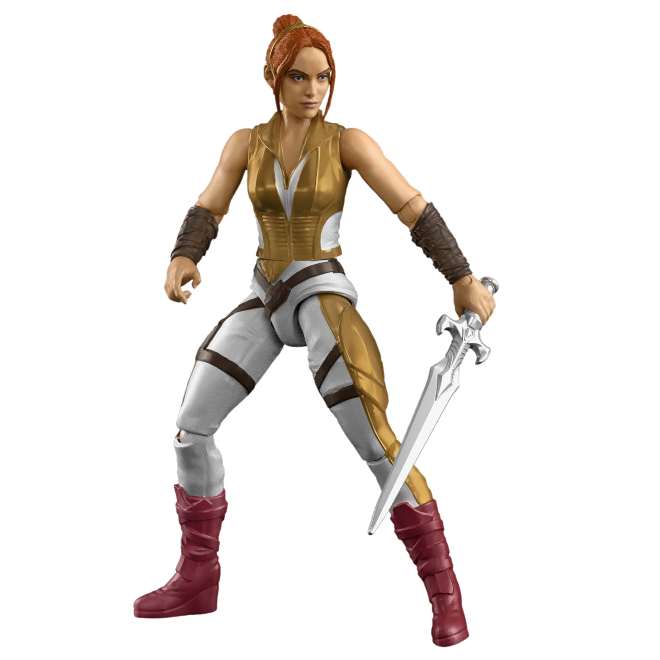 Masters of the Universe 2026 Movie Teela 5.5 Inch Action Figure, Sword & Staff & Hair Up