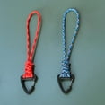 thumbnail image 5 of Aosijia Outdoor Key Lanyard Keychain Triangle Buckle Bearing Strength Camping Hand Rope Carabiner Key Chain for Running Hiking Camping, 5 of 7