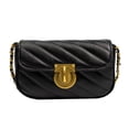thumbnail image 4 of Bolso de hombro para mujer, bolso cruzado de piel sintética, correa ajustable, bolso de moda para playa, viajes, senderismo, trabajo al aire libre , negro Fernando  Bolsas de hombro, 4 of 7
