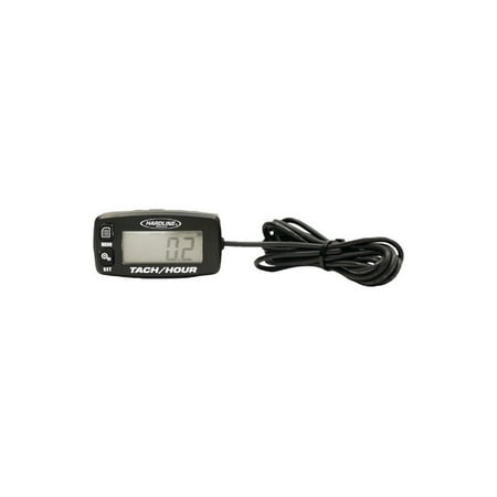Hardline Products HR80622, Hourmeter-Tachometer Up to 8Cyl