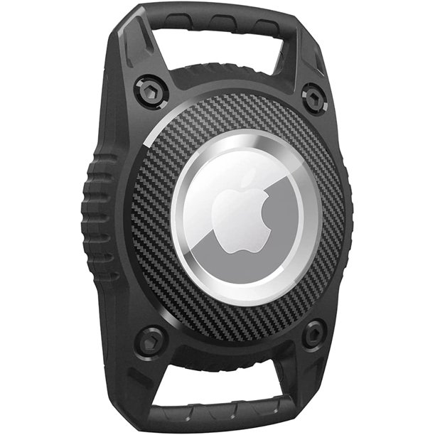 Fongwan Waterproof Airtag Dog Collar Holder Compatible with Apple