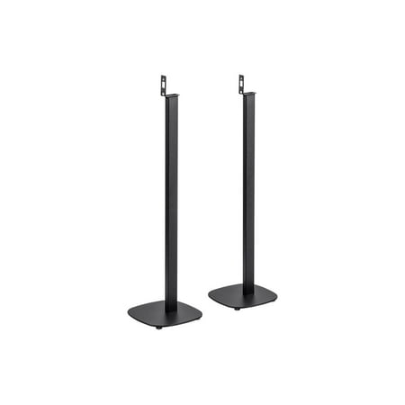 200 Watt Floor Standing Speaker - Monoprice Floor Speaker Stand for Sonos PLAY:1 Black