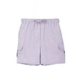 thumbnail image 5 of BOBOGOJP Boys Shorts Kids Cotton Cargo Athletic Shorts Boys School Uniform Causal Active Summer Clothes with Pockets Purple for Size 11-12 Years, 5 of 5