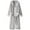 Gray, variant on Viikei Robes for Men,Viikei Mens Robes,Warm Soft Plush Mens Robe with Hood,Plus Size Plus Thick Robe for Men with Side Pocket and Belt,Bathrobes for Men Gifts