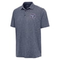 thumbnail image 2 of Men's Antigua Heather Navy Washington Mystics Par 3 Polo, 2 of 3
