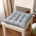 thumbnail image 1 of Nvzi Cojín de asiento para jardín, patio, hogar, cocina, oficina, grueso y cómodo, gris claro, 16 x 16 pulgadas, 1 of 1