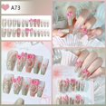 thumbnail image 1 of 24pcs High Quality False Nails Set - Natural Glossy Effect, Fashionable Styles, Easy DIY Kit, 1 of 1