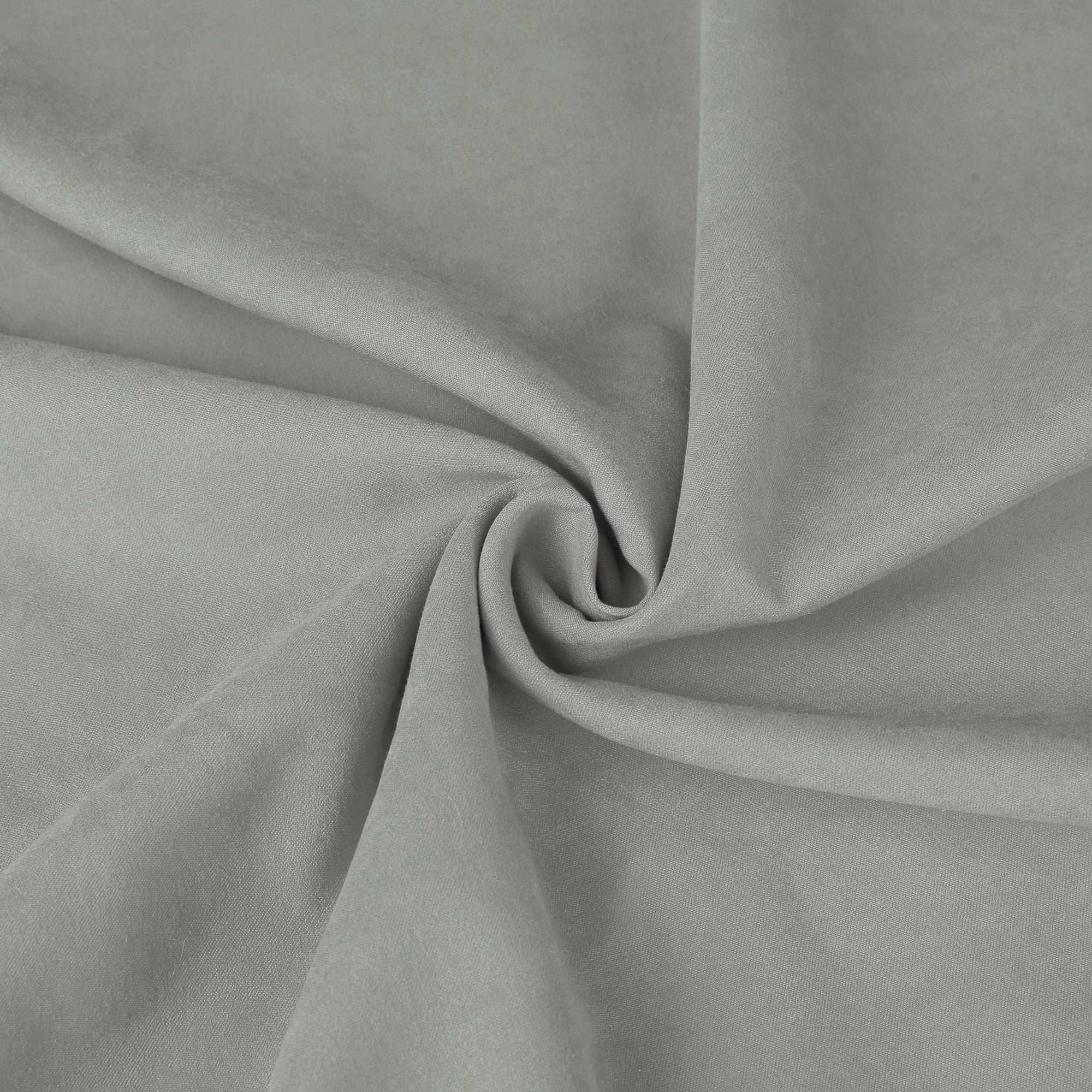 Unique Bargains 4 Pcs Solid Color Pillowcases Hidden Zipper Pillow Covers Gray 20" x 20"