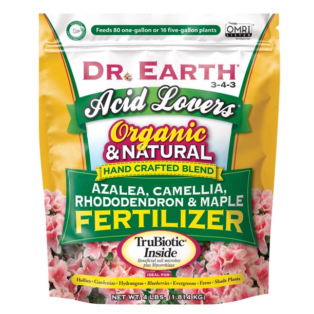 Dr. Earth Organic & Natural Acid Lovers Plant Food, 343 Fertilizer
