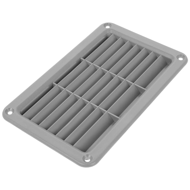 BESTYASH Rejilla Universal Para Ventilación De Equipaje En Vehículos Exterior Gris Con Instalación Fácil