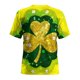 thumbnail image 4 of Xuyuer Women's Saint Patrick's Day Printed Round Neck Solid Color Short Sleeve Casual Loose Top, 4 of 8