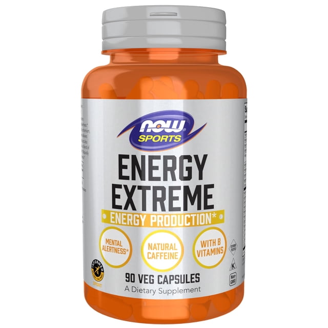 Supplement NOW Foods Sports Energy Extreme 90 cápsulas vegetarianas