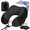 Black, variant on VIIWII Travel Pillow for Adults Memory Foam Lightweight Neck Pillows for Sleeping on Airplane Gray