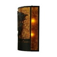 thumbnail image 2 of Meyda Tiffany 130873 12" W Antelope Wall Sconce - Orange, 2 of 4