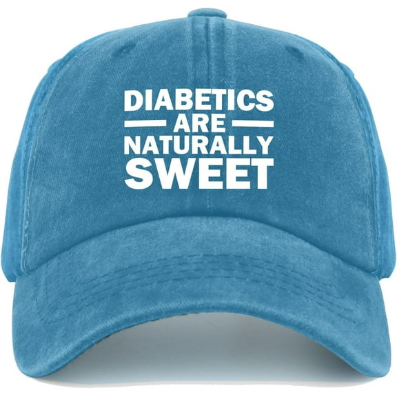 Diabetics are Naturally Sweet Hat Men Baseball Hat