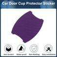 thumbnail image 4 of Unique Bargains 3D Car Door Handle Scratch Protector, 68x85mm Car Door Handle Protective Film Purple, 4 Pcs, 4 of 6