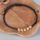 thumbnail image 4 of Pulseras tibetanas KAIYANG cuentas de cobre ajustables nudo de la suerte budista rojo y negro 15 centímetros, 4 of 5