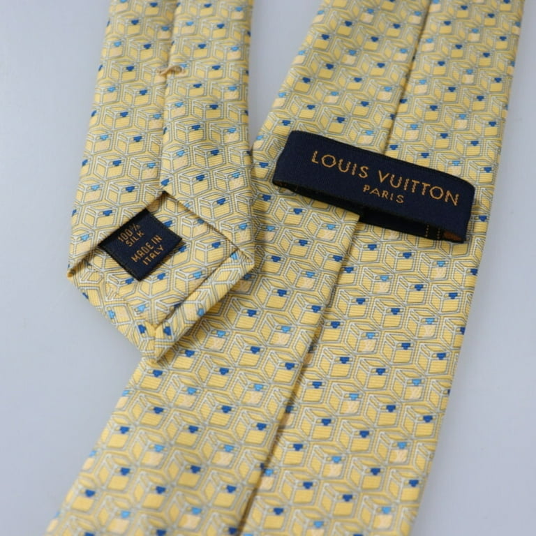 LOUIS VUITTON Tie Monogram Dot Used From Japan