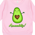 thumbnail image 3 of Inktastic Avocuddly Cute Avocado Toddler Sweatshirt, 3 of 4