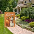 thumbnail image 2 of Birthday Party Garden Flags Outdoor Patio Decoration Flags 28x40in Christmas Snowman and Cute Yak, 2 of 6