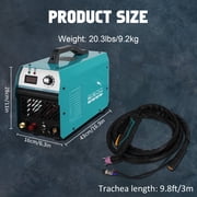 Plasma Cutter 50A Non-Touch ARC Air Plasma Cutter Dual Voltage 110V/220V IGBT Inverter Metal Cutting Machine with Torch for 1/2 Clean Cut