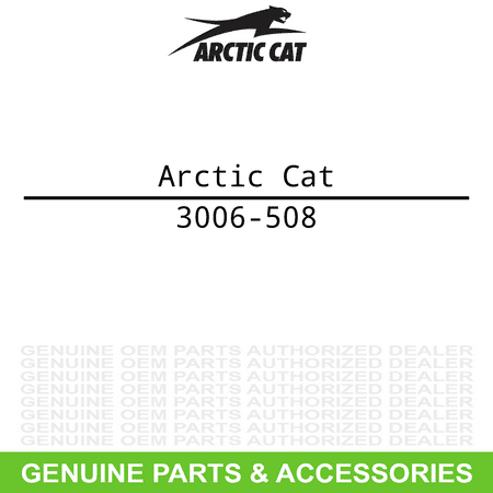 Arctic Cat 3006-508 Middle Crank Race Seal OEM 2003-2017 Firecat Sabercar Crossfire M XF Brand: Arctic Cat Part Number: 3006-508 Arctic Cat Middle Crank Race Seal Number 3006-508