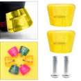 thumbnail image 3 of 2 PCS Universal Inline Skates Roller Brakes Block Non-Slip Stopper for Skate Yellow, 3 of 8