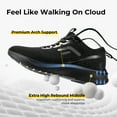 thumbnail image 5 of FitVille Wide Walking Shoes for Men Cushioned Running Shoes Mens Athletic Shoes Arch Support,8.5 Wide, 5 of 7