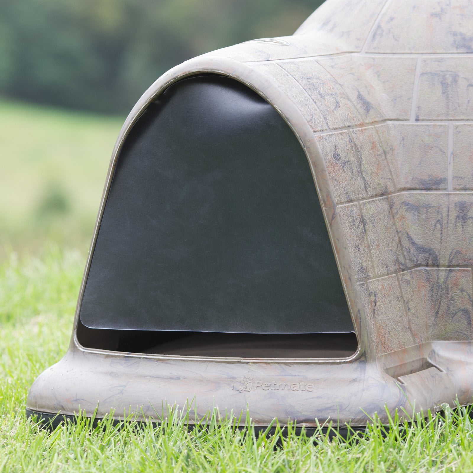 Petmate Indigo Dog House With Free Dog Door Walmart Com