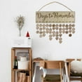thumbnail image 4 of Family Birthday Board DIY Wooden Calendar Wall Hanging Birthday Reminder Plaque,with 100 Wooden Tags,Great Gift for Mom Grandma,Days to Remember, 4 of 4