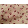 thumbnail image 4 of oneOone Cotton Poplin Fabric Leaves & Flower Floral Printed Craft Fabric BTY 56 Inch Wide, 4 of 4
