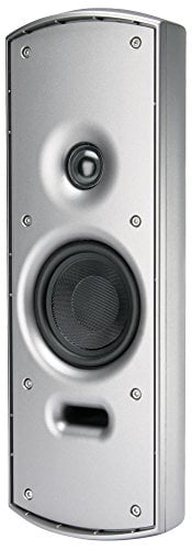 Silver 4 50-Watt RMS Surface Mount Multipurpose Speaker 