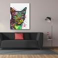 thumbnail image 3 of Epic Graffiti 'Green Eyes' by Dean Russo, Canvas Wall Art, 40"x54", 3 of 8