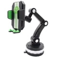 thumbnail image 1 of ziyahi Mobile Phone Holder Car Mount Instant Release Button For Quick Phone Removal Suitable For 3-7 Inch green, 1 of 6