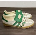 thumbnail image 2 of Adi - das Gazelle Indoor Men's 8.5 US Offwhite Green Sneakers no111, 2 of 5