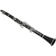 thumbnail image 1 of Clarinete Bb de 17 teclas en ABS con acabado en níquel, incluye guantes, paño de limpieza y destornillador, diseño elegante y sonido melodioso, ideal para entusiastas., 1 of 6