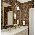 thumbnail image 4 of S4Sassy Botanical Wallpaper - Pink Wall Covering, 25" X 240" Self-Adhesive Vinyl Walls Paper, Wall Wrap, Easy Diy Walls Covering For Farmhouse Bedroom, Living Room, Cabinets, Living Spaces, 4 of 8