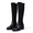 Black, variant on ATENAR Thigh High Boots for Women,Stretchy Shaft Boots,Low Block Heel,Soft Insole,Daily Wear,Round Toe,Black,7.5