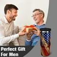 thumbnail image 2 of We People Gifts for Men 30 oz Patriotic Tumbler with Handle and Straw American Flag Stainless Steel Insulated Cups Mug Father''s Day, Christmas and Birthday Gifts for Dad Grandpa Men, 2 of 6