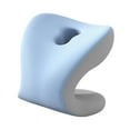 thumbnail image 4 of Bothyi Neck Support for Office Chair Armrest Pad Washable Breathable Napping Pillow Blue, 4 of 8
