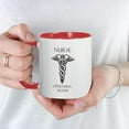 thumbnail image 3 of CafePress - RN Caducus Mug - 11 oz Ceramic Mug - Novelty Coffee Tea Cup, 3 of 3