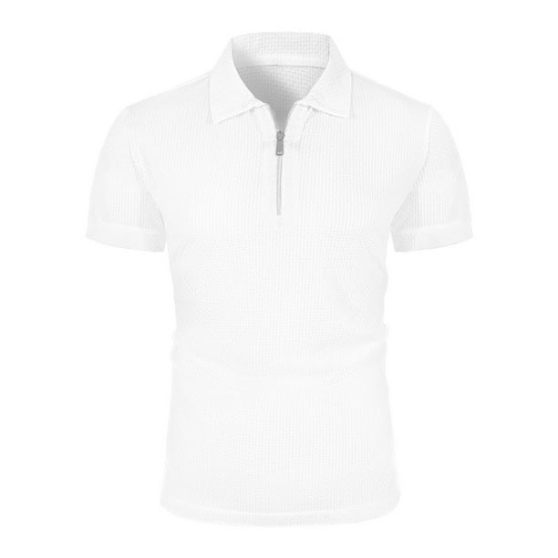 Camisetas casuales de manga corta para hombre: cuello redondo, mezcla ligera y suave, transpirables para el confort diario en verano.