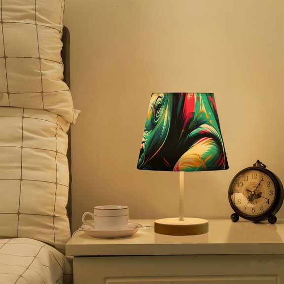Colored Rhino LED Desk Lamp Table Lamp USB Bedside Nightstand Small Lamp for Bedroom Living Room Kids Room