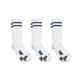 thumbnail image 2 of Hanes X-Temp Men's Compression Crew Socks, 3-Pairs White 6-12, 2 of 3